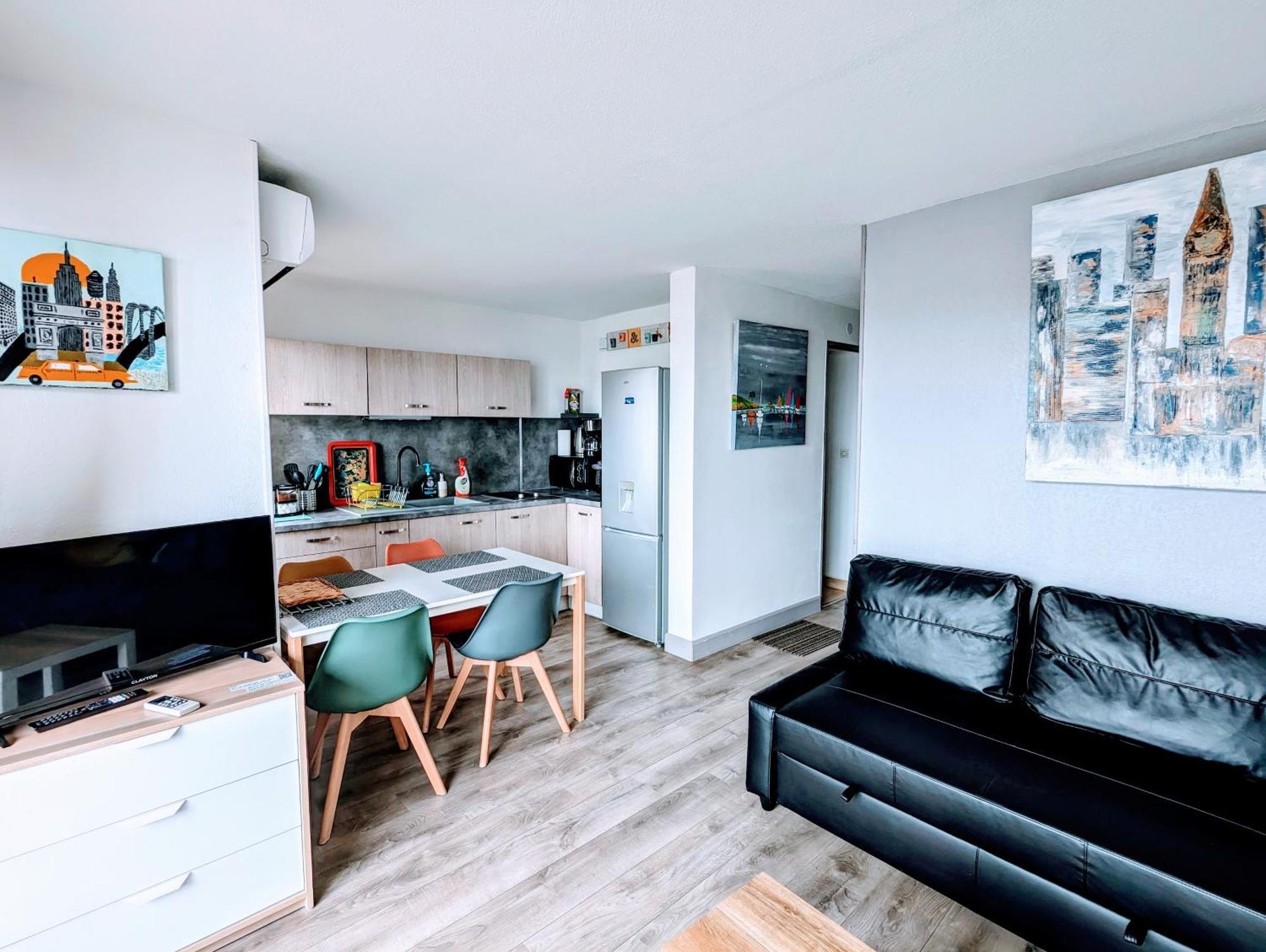 T2 Climatise Vue Sur Mer, Wifi, Piscine Et Parking Sète Eksteriør bilde